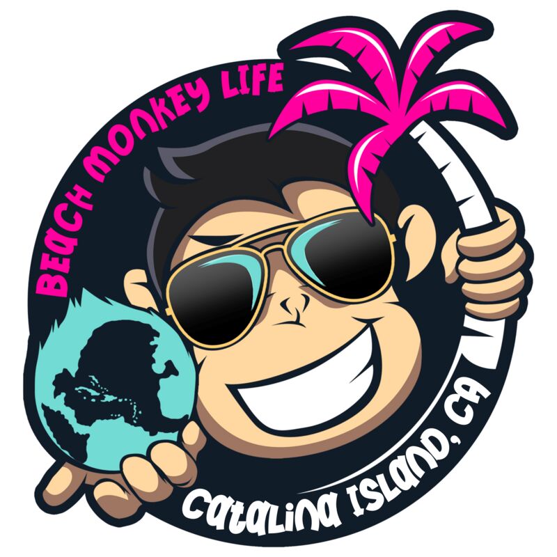 CATALINA ISLAND BEACH MONKEY LIFE ICON25 Thumbnail