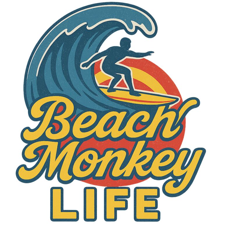 BEACH MONKEY LIFE CATCH A WAVE Thumbnail