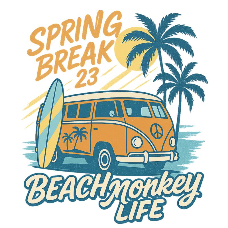 Beach Monkey Life Spring Break 23 Van Thumbnail