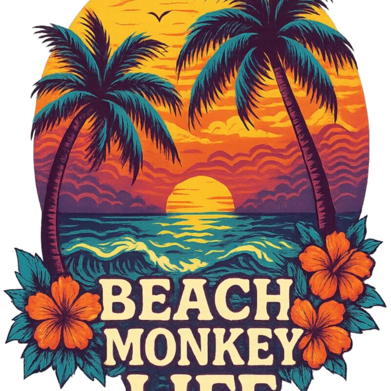 BEACH MONKEY LIFE SUNSET BEACH Thumbnail