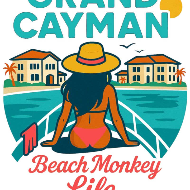 BEACH MONKEY LIFE GRAND CAYMAN RUM POINT Thumbnail