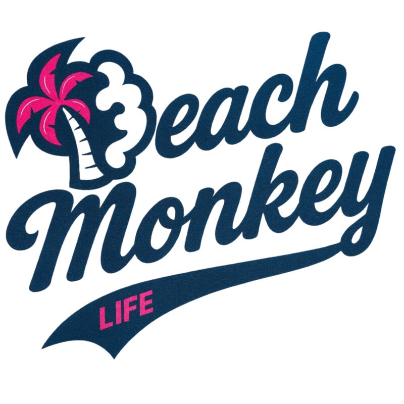 BEACH MONKEY LIFE VINTAGE26 LIGH BG Thumbnail