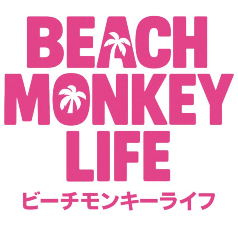 BEACH MONKEY LIFE MADE IN JAPAN26 PINK V1 Thumbnail