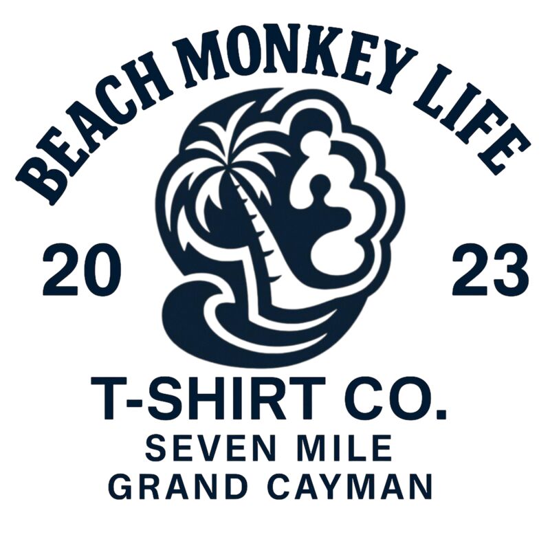 BEACH MONKEY LIFE SEVEN MILE GRAND CAYMAN MG26N Thumbnail