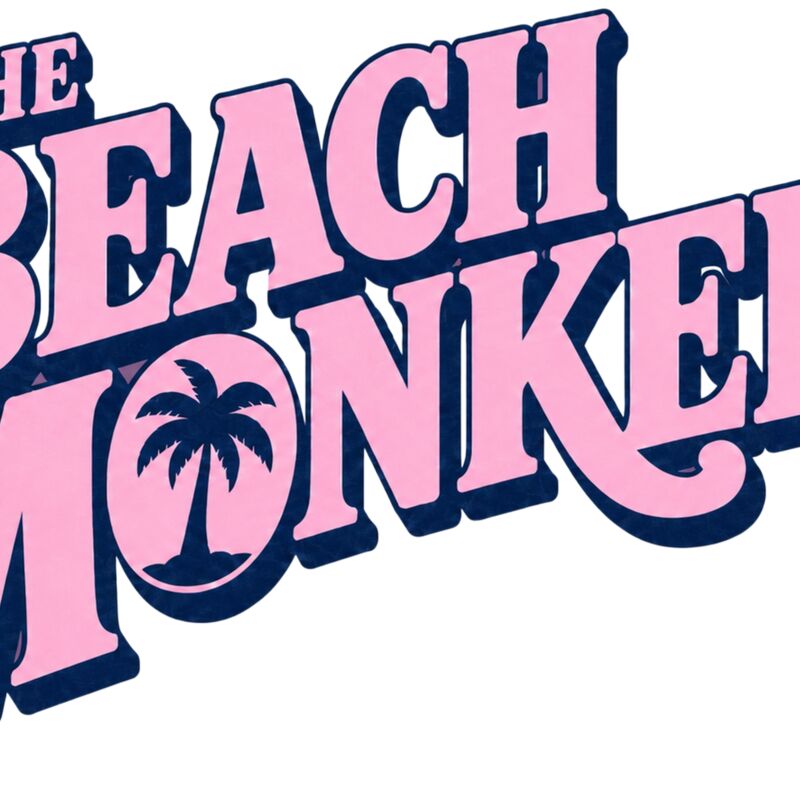 THE BEACH MONKEES SCRIPT LOGO V5 Thumbnail