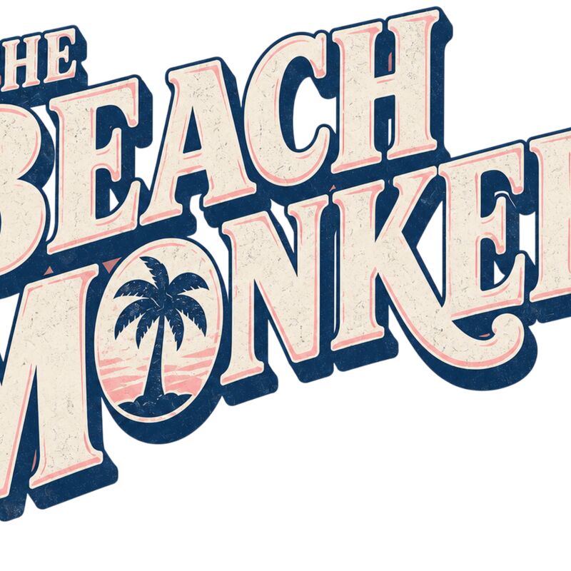 THE BEACH MONKEES SCRIPT LOGO V8 Thumbnail