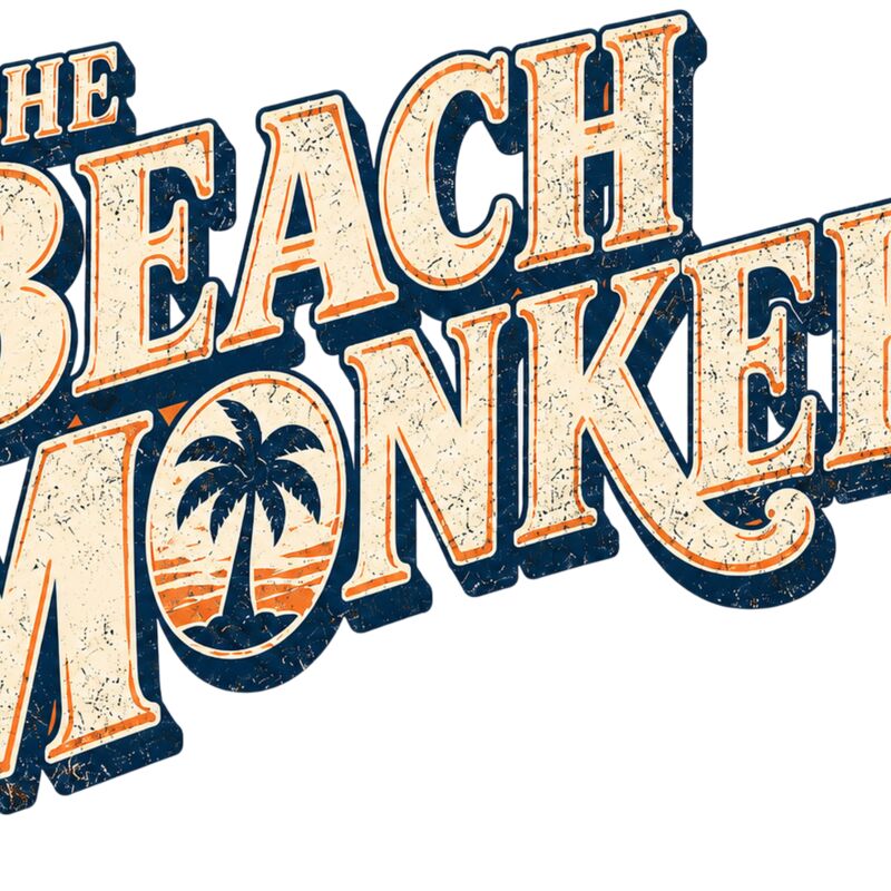 THE BEACH MONKEES SCRIPT LOGO V9 Thumbnail