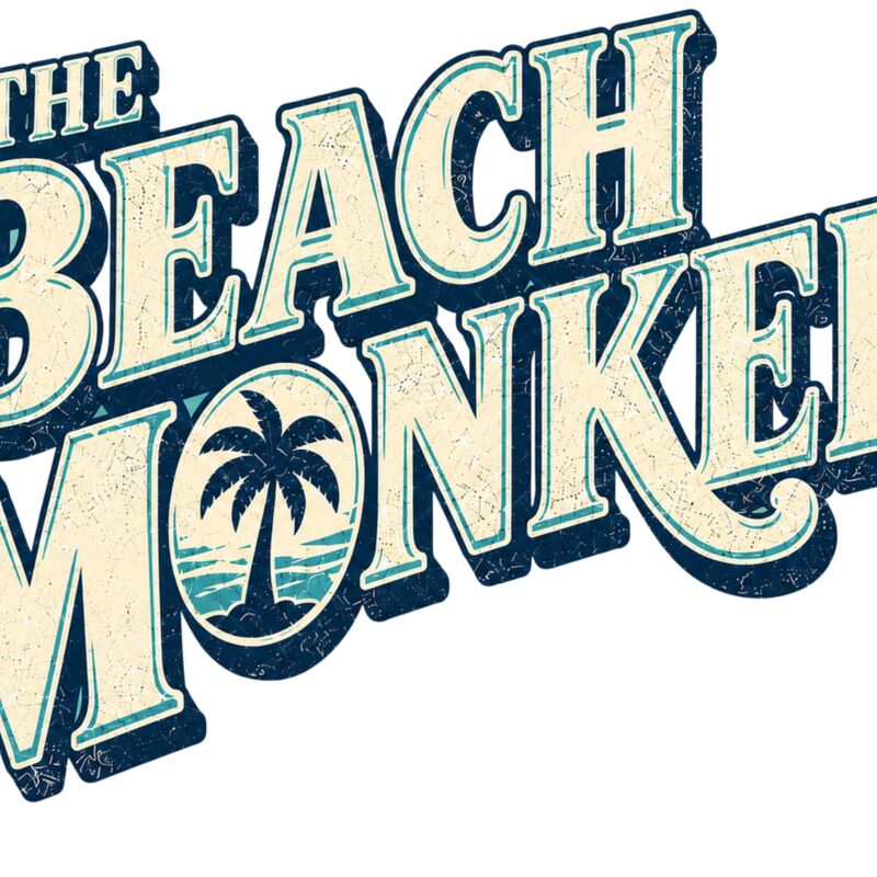 THE BEACH MONKEES SCRIPT LOGO V12 Thumbnail